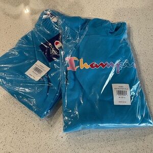 NWT Bundle 2 piece set - Champion Girls lightweight hoodie & sweatpants joggers
